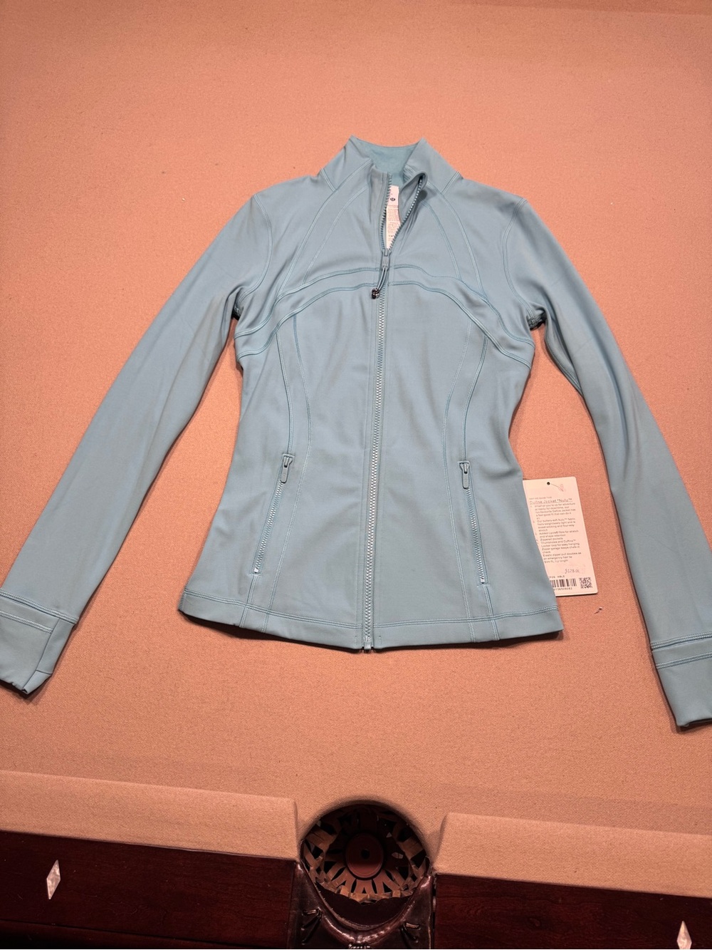 Lululemon Nulu Teal Blue Define Jacket